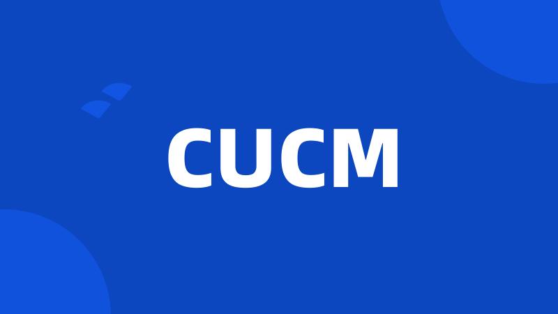 CUCM