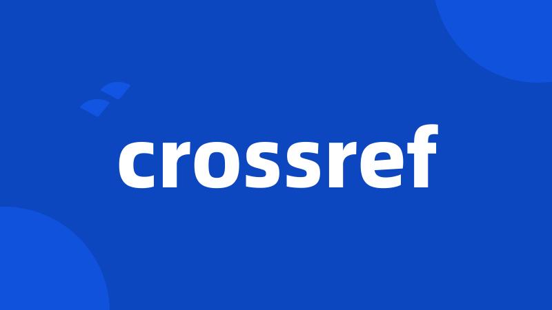 crossref