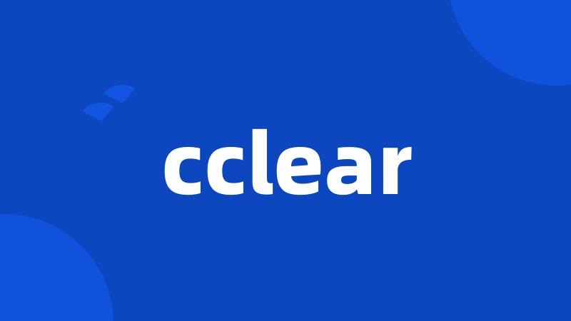 cclear