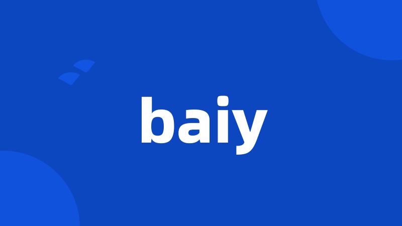 baiy