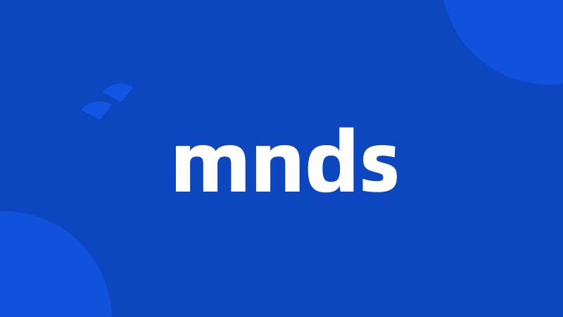 mnds