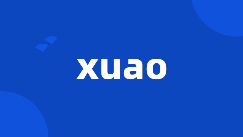 xuao