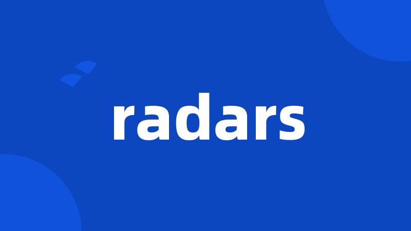 radars