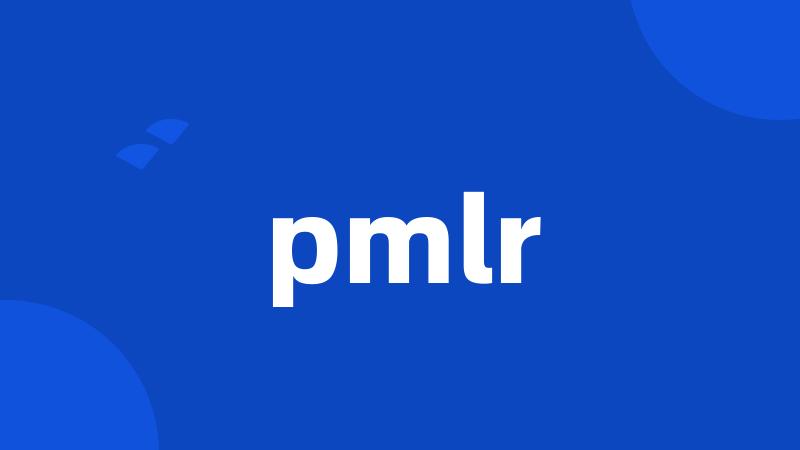 pmlr