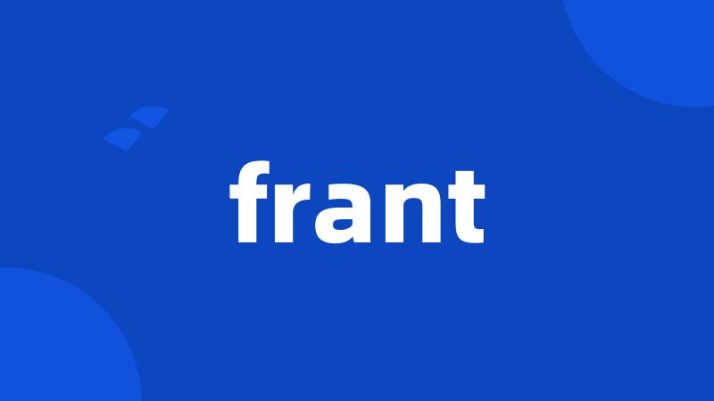 frant