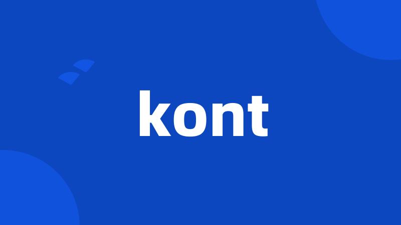 kont