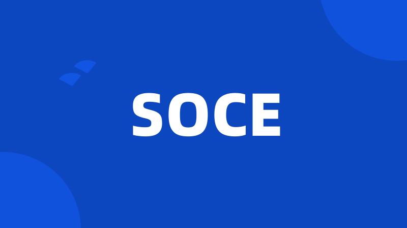 SOCE