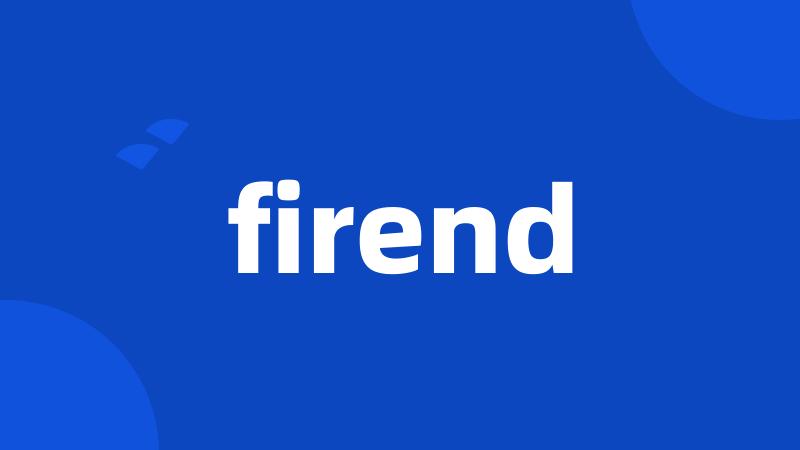 firend