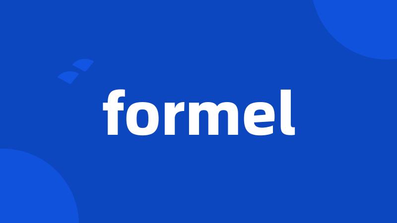 formel