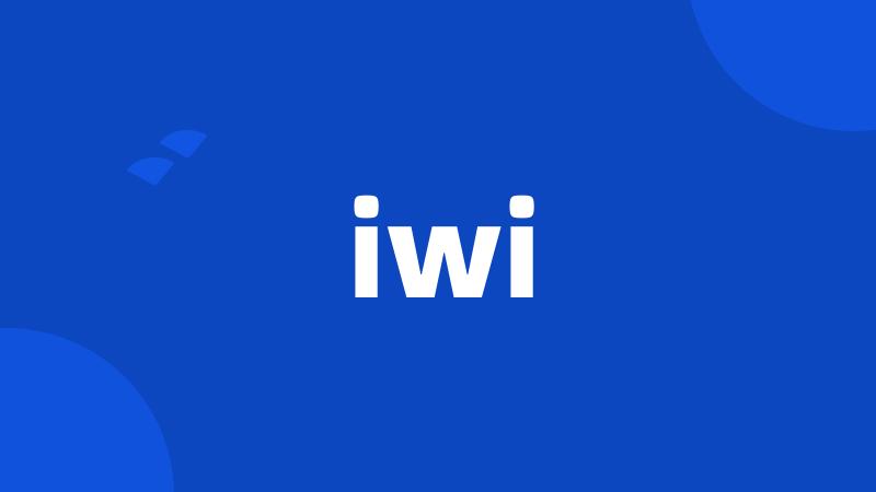 iwi