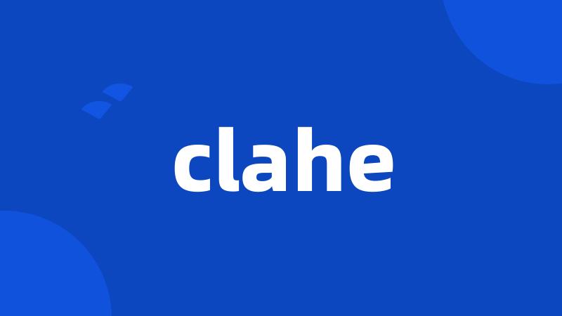 clahe