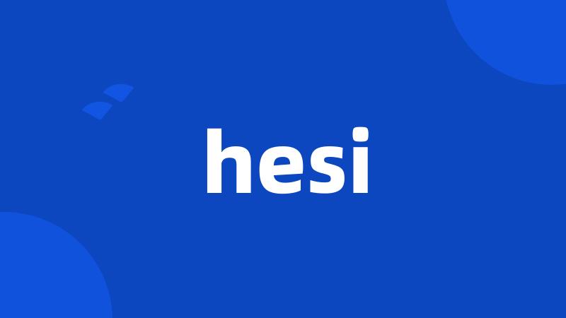 hesi