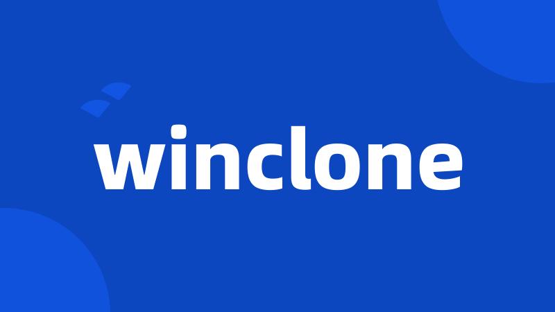 winclone