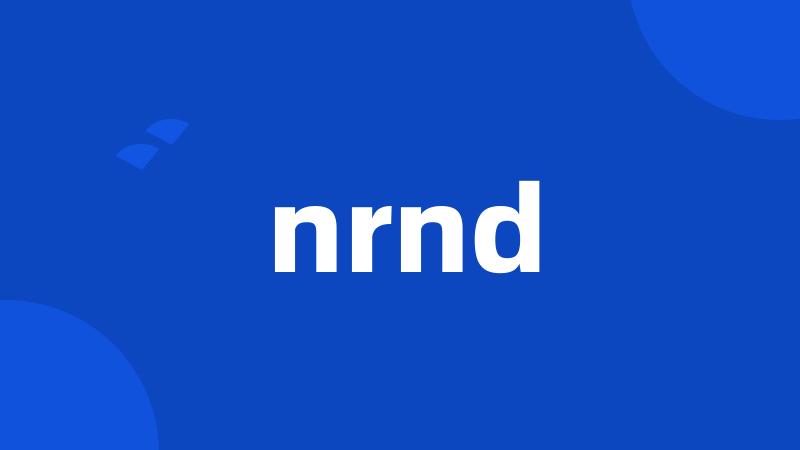 nrnd