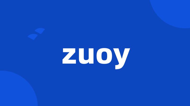 zuoy