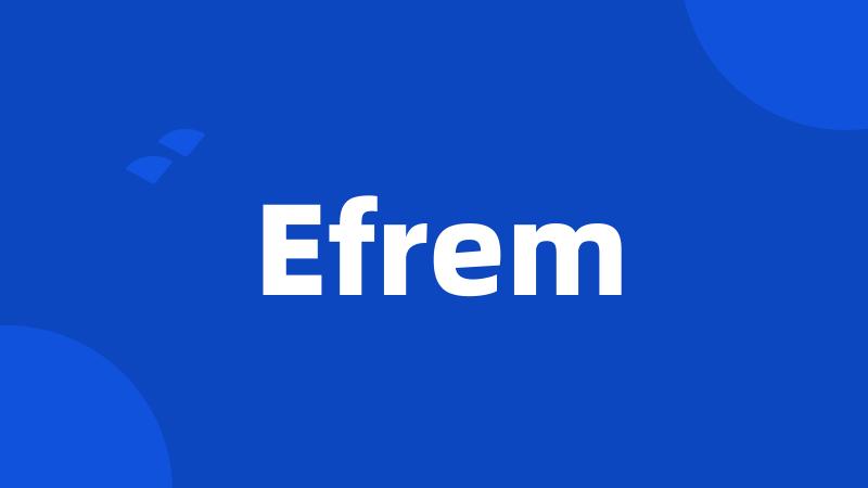 Efrem