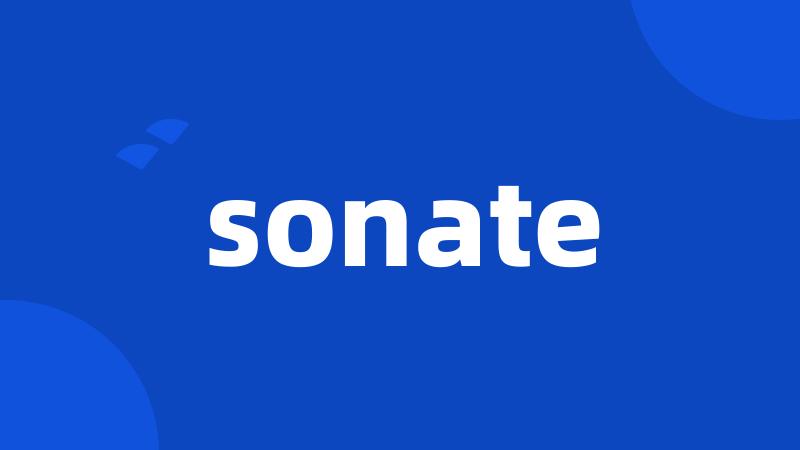 sonate