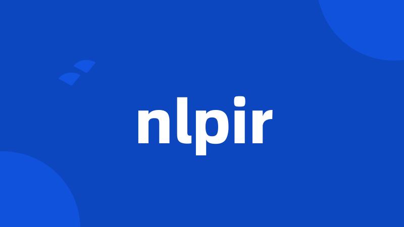 nlpir