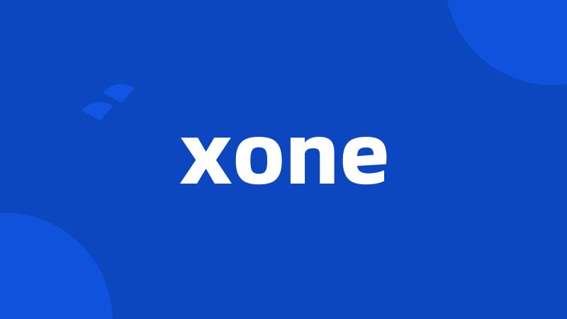 xone