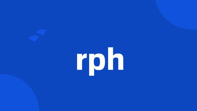 rph