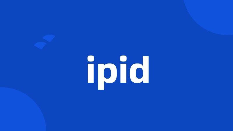 ipid