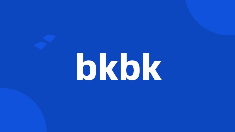 bkbk