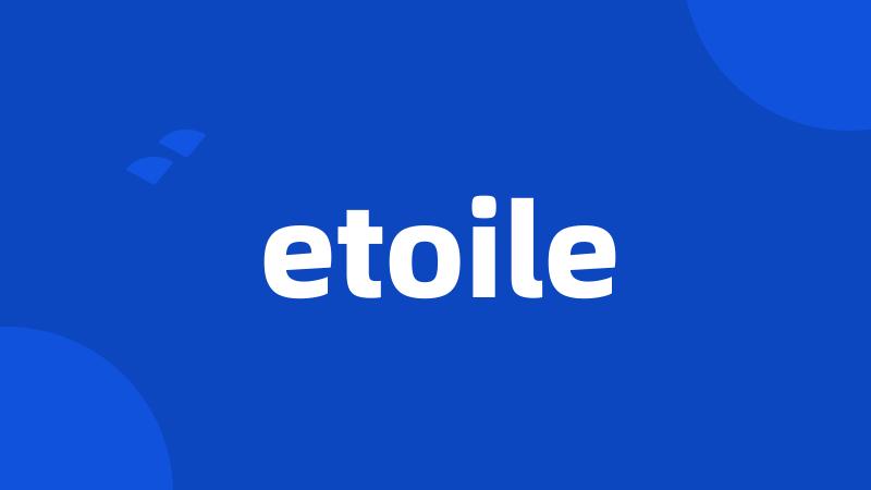 etoile