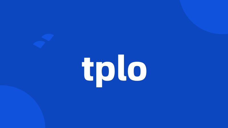 tplo