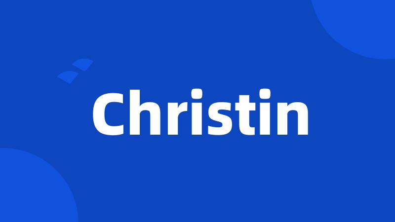 Christin