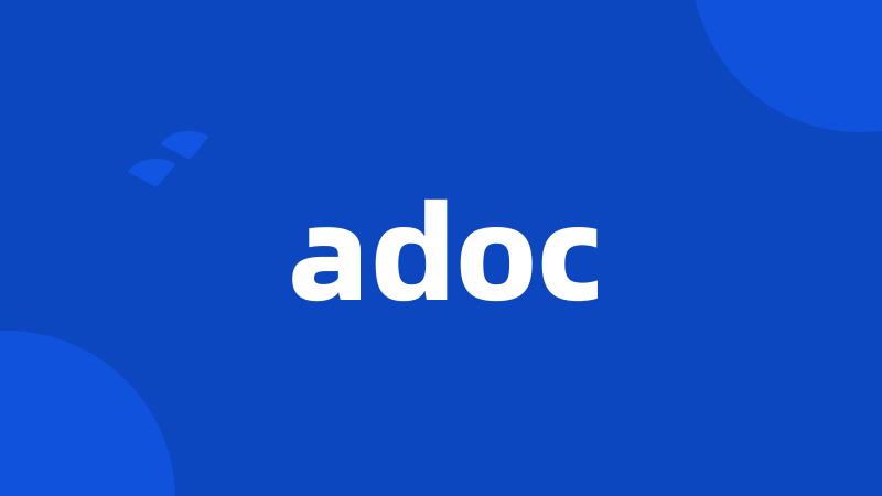 adoc