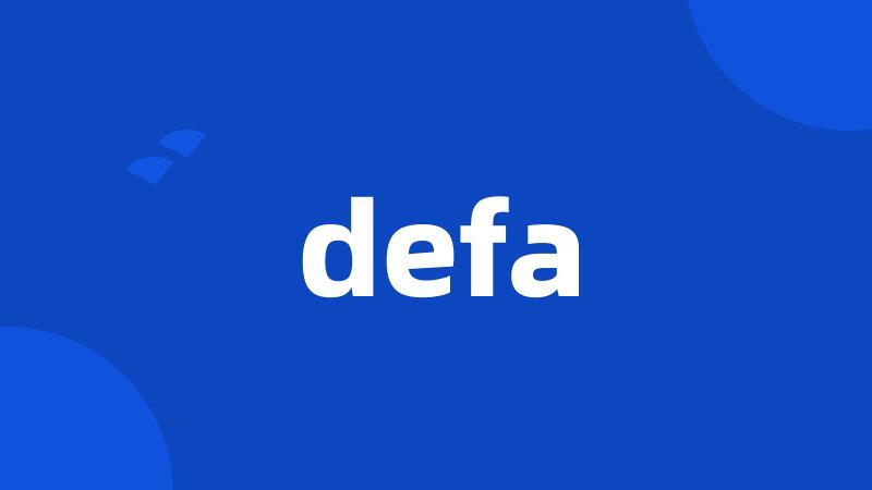 defa