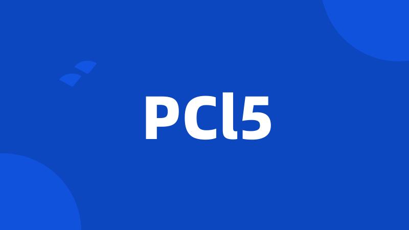 PCl5