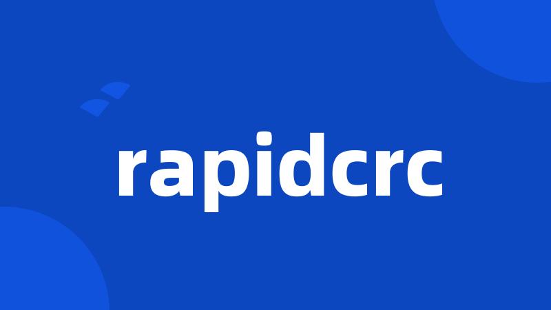 rapidcrc