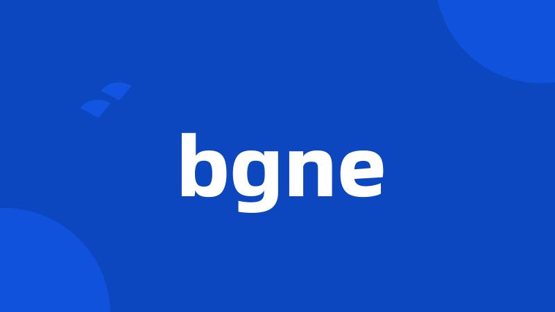 bgne