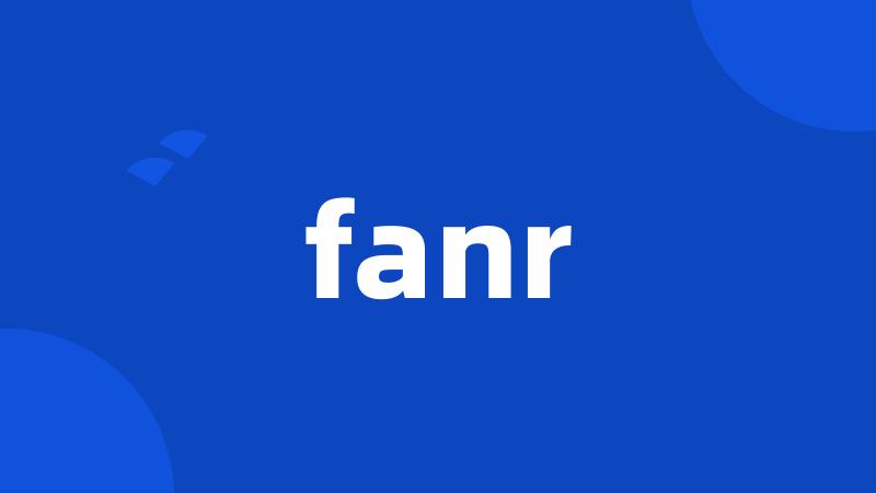 fanr