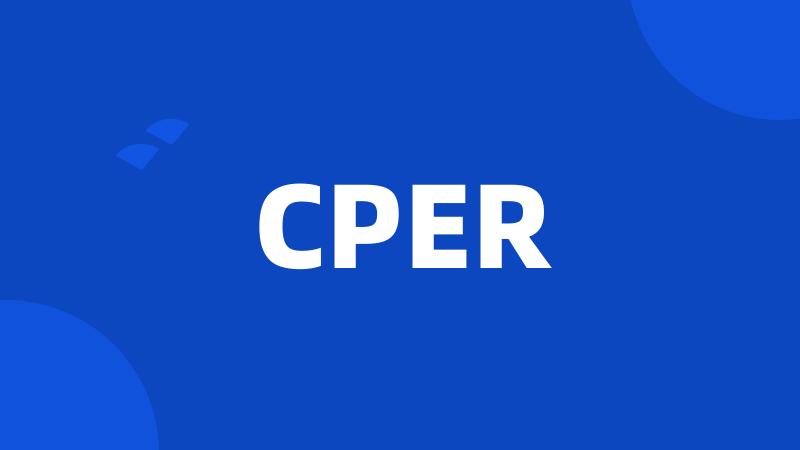 CPER