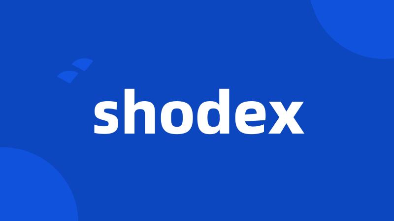 shodex