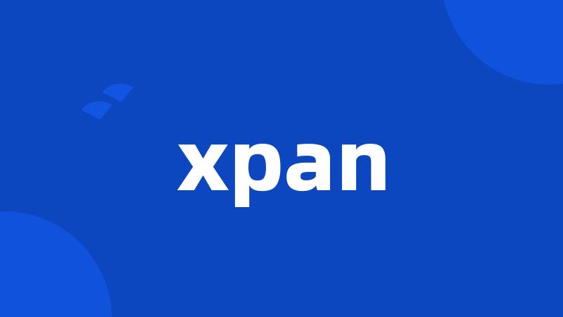 xpan