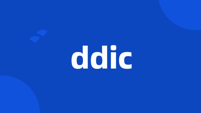 ddic