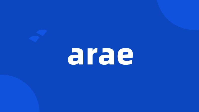 arae