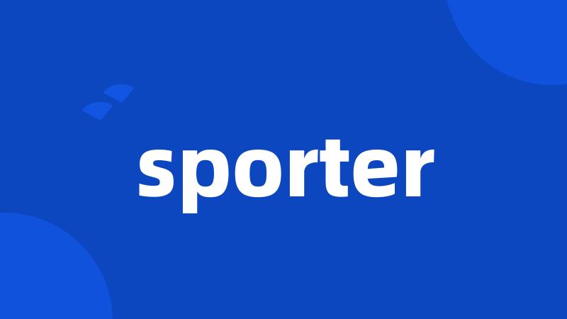 sporter