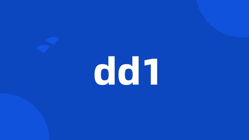 dd1