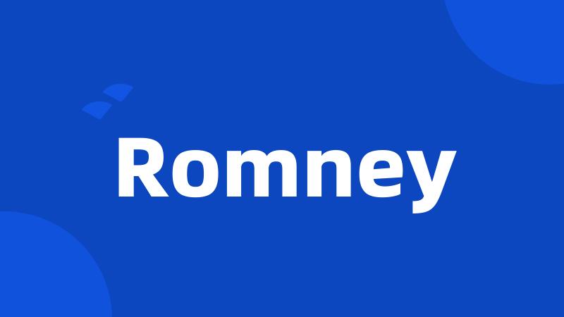 Romney