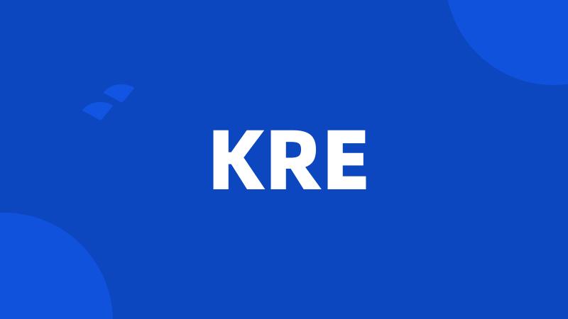 KRE