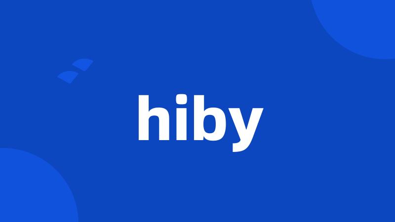 hiby