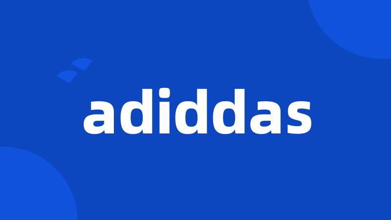 adiddas