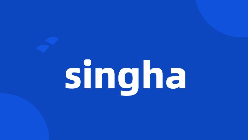 singha