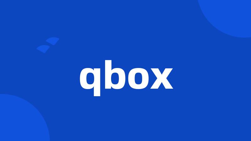 qbox