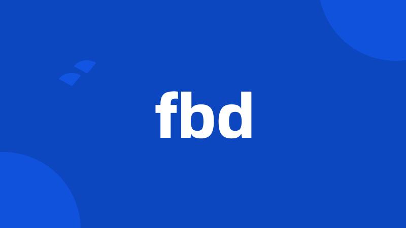 fbd