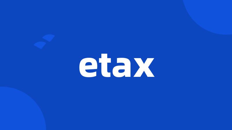 etax